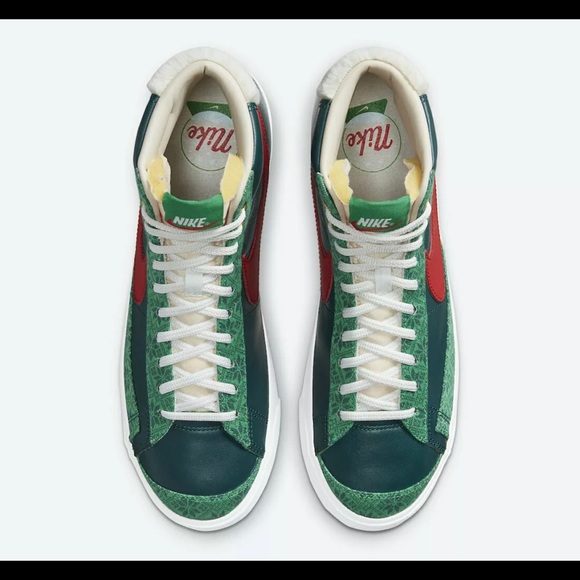 Nike Blazer Mid '77 Vintage Shoes DC1619 300 - Picture 4 of 6